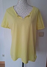 T-Shirt Gelb Basic Damen TCM