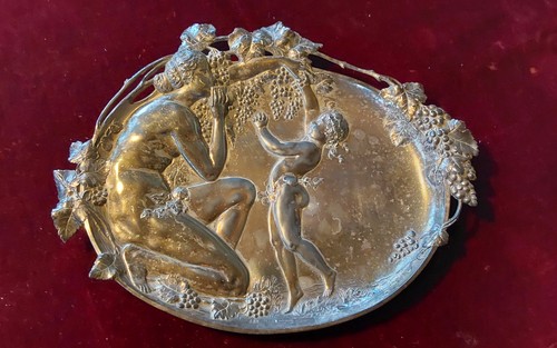 Wmf jugendstil wandrelief - wmf,