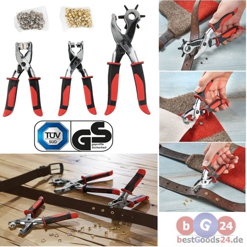 Lochzangen set 128 tlg - set, |