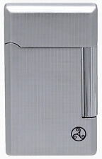 Rattray's Bel Chrom Stripe Pfeifen Feuerzeug mit seitlicher Schrägflamme