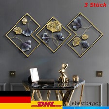 3 Stück Ginkgo Ginko Blatt