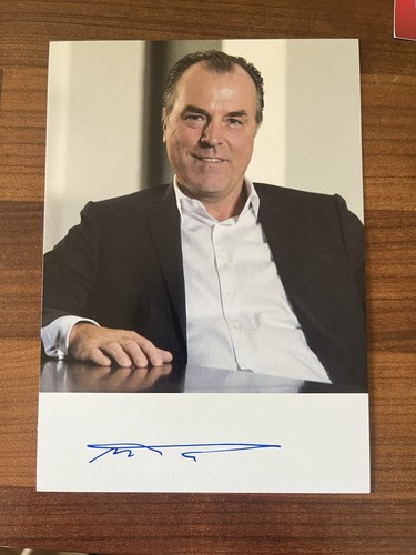Clemens tönnies autogramm - tönnies,