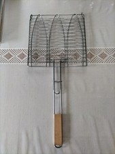 Grillkorb 28x28 cm Grill Fischgrill Grillwender Fleisch Fisch Gemüse