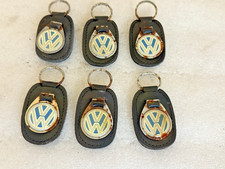 6x VW Schlüsselanhänger Emblem Händler Werbung Reklame Autohaus (NOS Altersspur