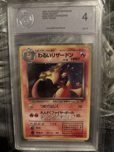 Charizard dunkles glurak holo - dunkles,