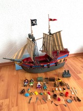 Playmobil 3940 Piratenflaggschiff Gebraucht, Bitte Beschreibung + Fotos beachten