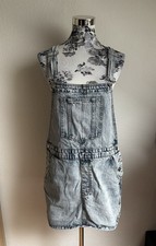 Kleid latzkleid jeanskleid - latzkleid,