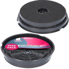 2 Aktiv Kohlefilter rund für
