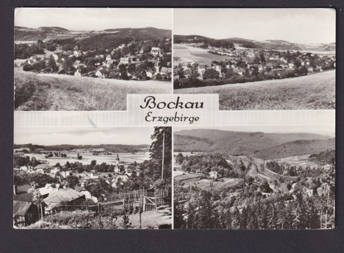 Ansichtskarte bockau sachsen - ansichtskarte,