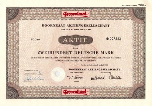 Doornkaat norden in - ag,