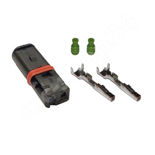 Stecker polig reparatursatz - stecker, 2-polig
