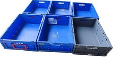 6 er Set Euroklappboxen gemischt Lagerbox Eurobox Klappkiste 60 x 40 x 16