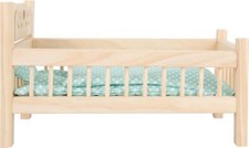 Puppenbett natur aus - natur,, holz