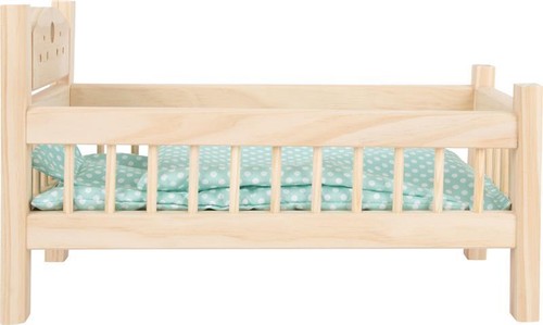 Puppenbett natur aus - aus, holz