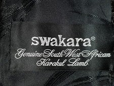 Persianer Mantel schwarz Gr.40