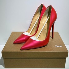 Louboutin So Kate 120 PINK High Heels Gr.38 mit 12cm Absatzhöhe Stiletto Loubi