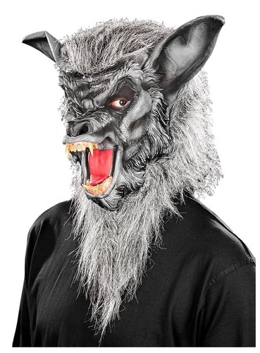 Werwolf grau kostüm - grau,