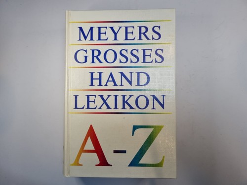 Meyers grosses handlexikon - meyers,