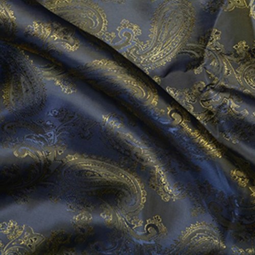Paisley jacquard polyviskose - paisley,