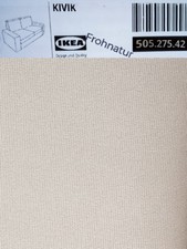 Ikea KIVIK Bezug für 2er Sofa 505.275.42 Tresund hellbeige NEU Wechselbezug