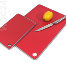 Schneidebrett Schneidbrett Frühstücksbrettchen Tranchierbrett Kunststoff Rot