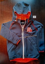 Nanok 104 abnehmbare Kaputze Windbreaker Softshell Jacke blau orange rot