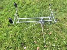 DAM Alu Rod Pod Silber + Tasche