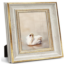 Bilderrahmen A4 Vintage Grau