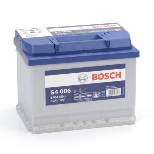 Bosch akku s4006 12v 60ah - 60ah, 540a
