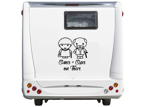 Autoaufkleber oma opa - wd,