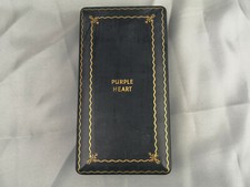(BS4-7) Original Purple Heart WWII Etui für US Medal ab 1941 USA Box für Orden
