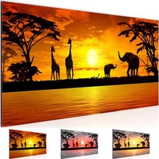 Wandbild Wohnzimmer Afrika