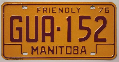Kanada nummernschild manitoba - nummernschild,
