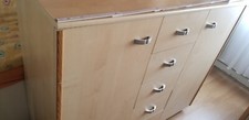 Schubkastenkommode Sideboard Ahorn Nachbildung B123,5 x H105 xT50
