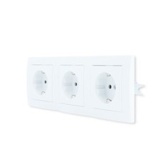  LINA 3 Fach Steckdose mit