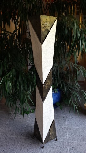 Lampe perlmutt metall - perlmutt,