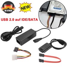 USB auf IDE + SATA Adapter für 2,5" & 3,5" Festplatte DHL HDD SSD Festplatten DE