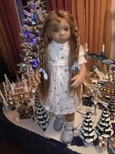 Himstedt Künstler Puppe Lonneke 1998 Neuwertiger Zustand OVP 60cm  +Zertifikat