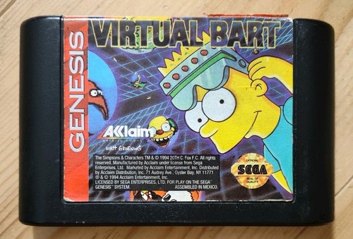 Virtual bart simpsons sega - virtual,