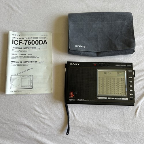 Sony icf 7600da - sony, icf-7600da