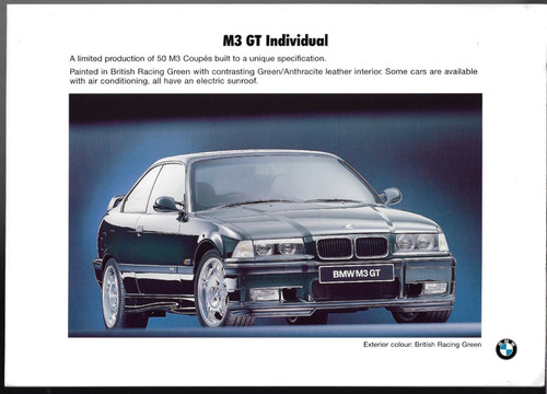Bmw individual e36 - bmw, gt