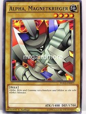 Yu-Gi-Oh - 2x Alpha, Magnetkrieger - YGLD - Legendary Decks
