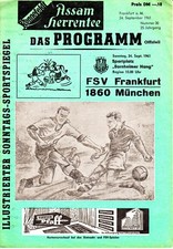 Programm FSV Frankfurt - 1860