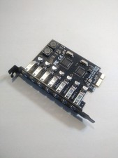 7 Port USB 3 PCI Express X1 Erweiterungskarte PCIe Karte USB3.2 Gen1 USBA