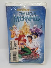 Disney Black Diamond VHS Little Mermaid Arielle Banned Cover Sealed NEU