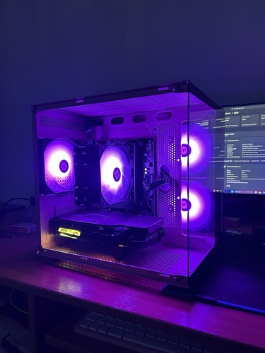 Gaming pink rgb gtx - pc,