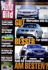 2) Auto Bild 39/2001 - VW Golf 1.6 Trendline mit 1 - Chrysler Sebring Cabrio LX