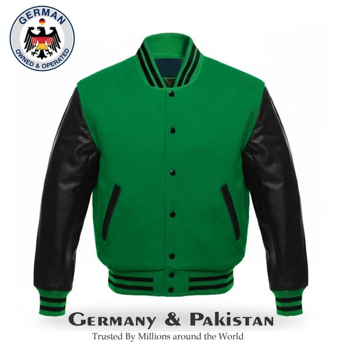 Green black varsity - &,