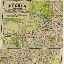 Berlin City Street Map 1941 -