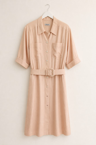 Vintage antonette seidenkleid - antonette,